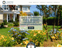 Tablet Screenshot of jrattolandscaping.com
